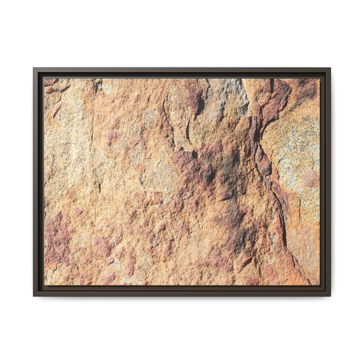 Fractal Stone - Unique Stretched Canvas Wall Art - Art By Earth