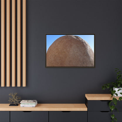 Stone Sphere - Unique Stretched Canvas Wall Art - Art By Earth