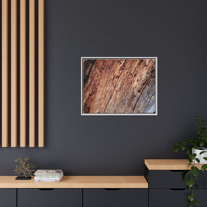 Time's Mark - Unique Stretched Canvas Wall Art - Art By Earth