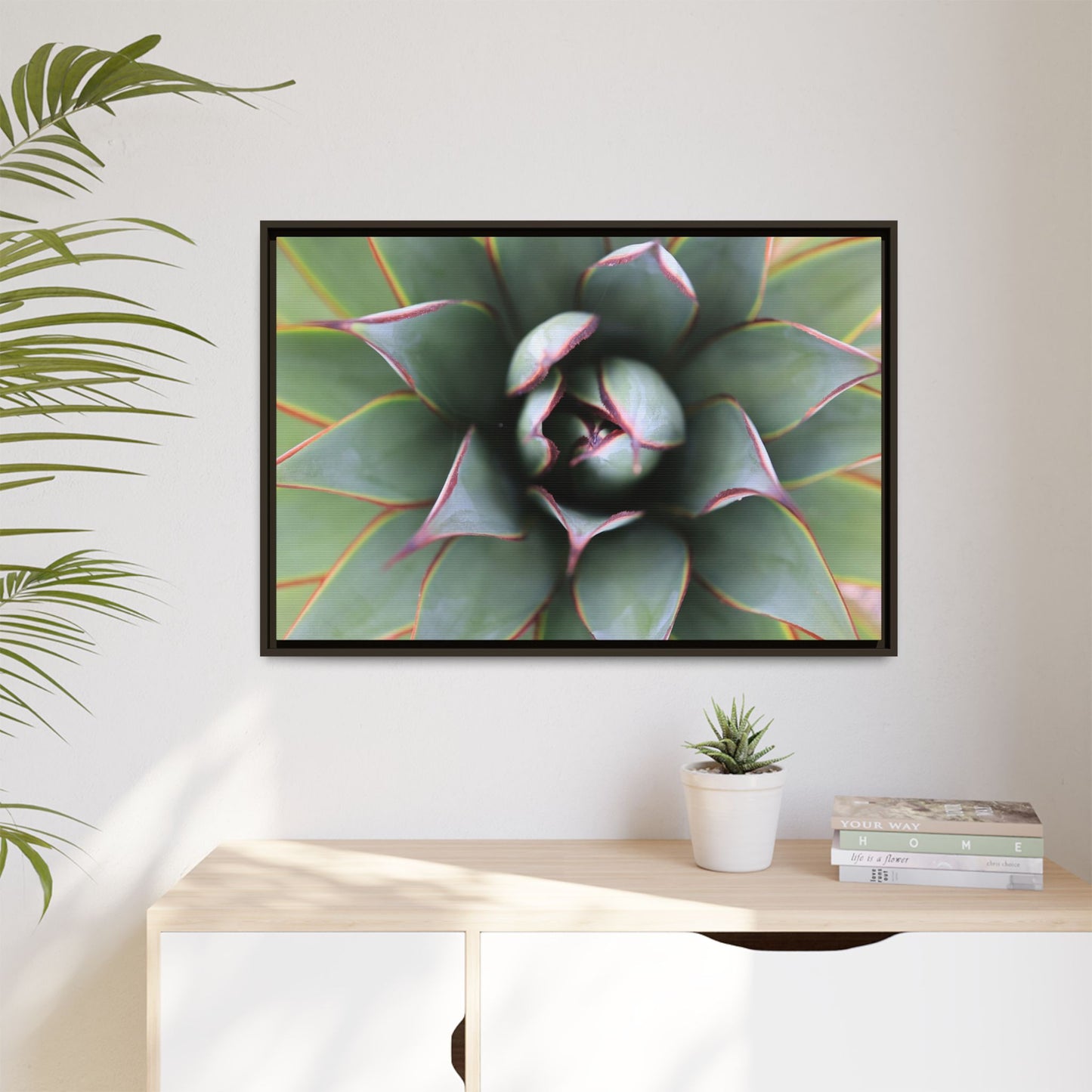 Spiky Elegance - Unique Stretched Canvas Wall Art - Art By Earth