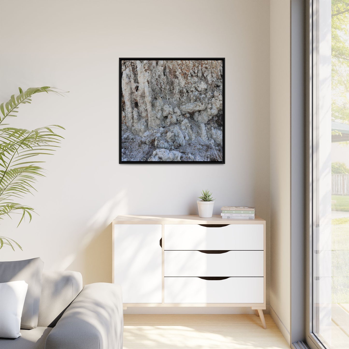 Geological Fragments - Unique Stretched Canvas Wall Art