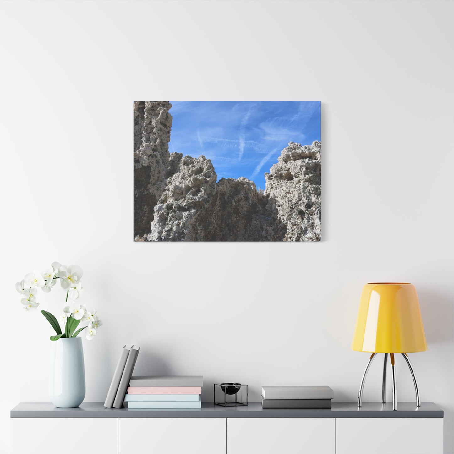 Towers of Stone - Unique Frameless Canvas Wall Art