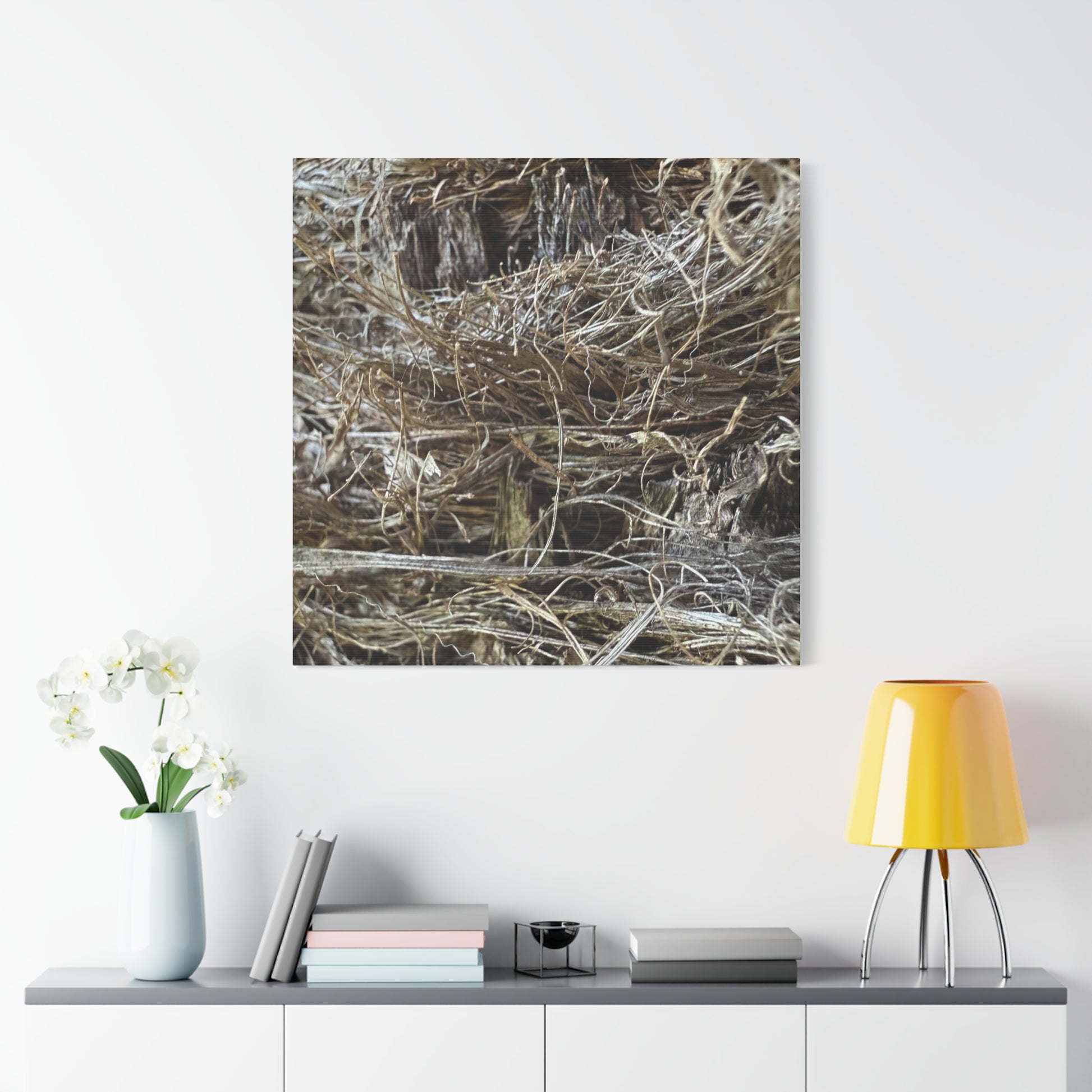 Whispers in Dry Grass - Unique Frameless Canvas Wall Art - Art By Earth