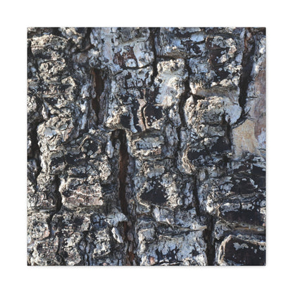 Textured Whispers of the Ancient Tree - Unique Frameless Canvas Wall Art - Art By Earth