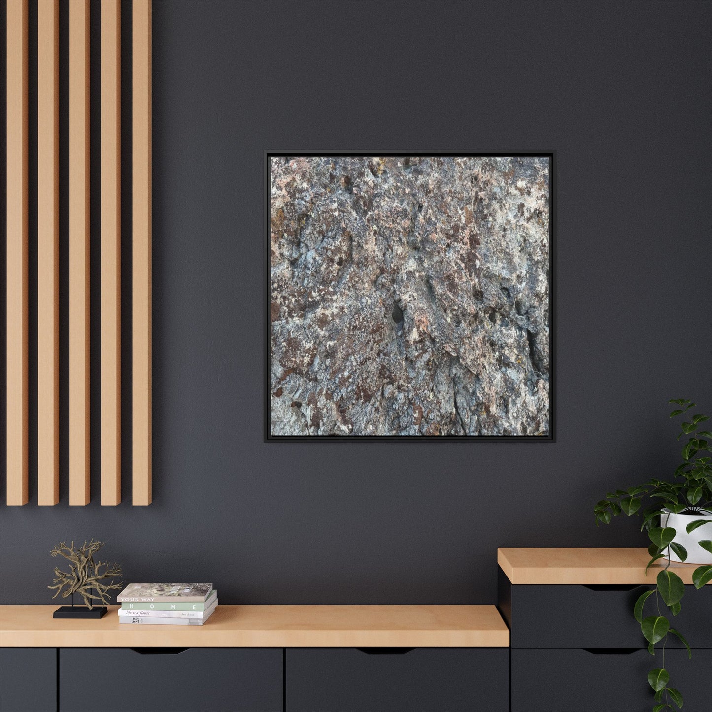 Stone's Memory - Unique Stretched Canvas Wall Art