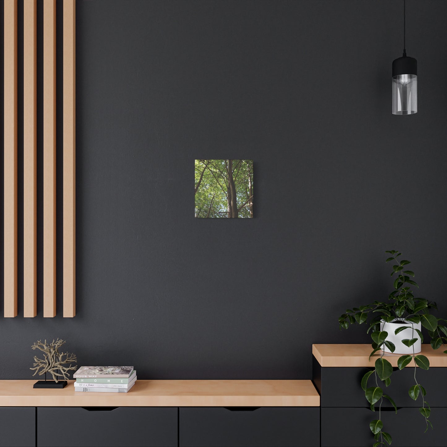 Canopy of Light - Unique Frameless Canvas Wall Art
