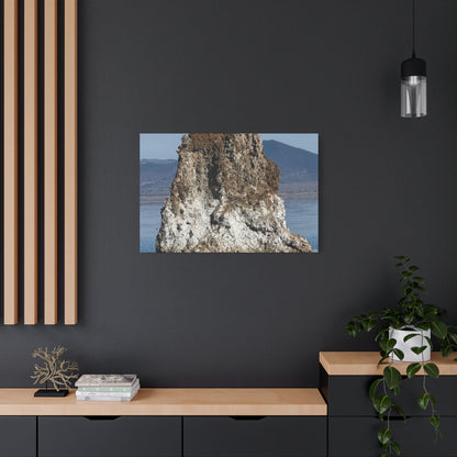 Monolith of Stillness - Unique Frameless Canvas Wall Art