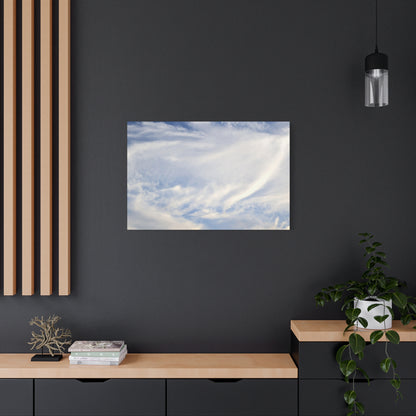 Whispers of Celestial Breath - Unique Frameless Canvas Wall Art - Art By Earth