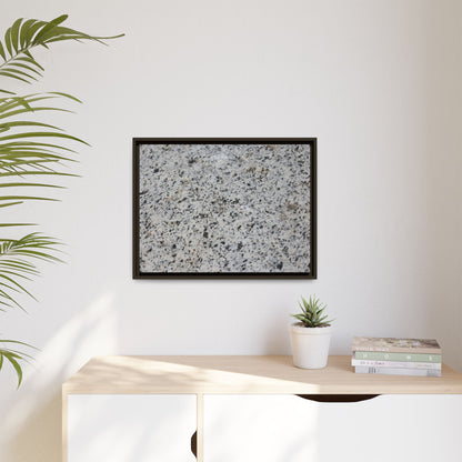 Monochrome Mosaic - Unique Stretched Canvas Wall Art - Art By Earth