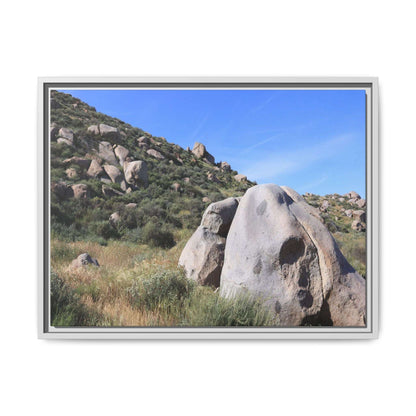 Ancient Stone Guardian - Unique Stretched Canvas Wall Art - Art By Earth