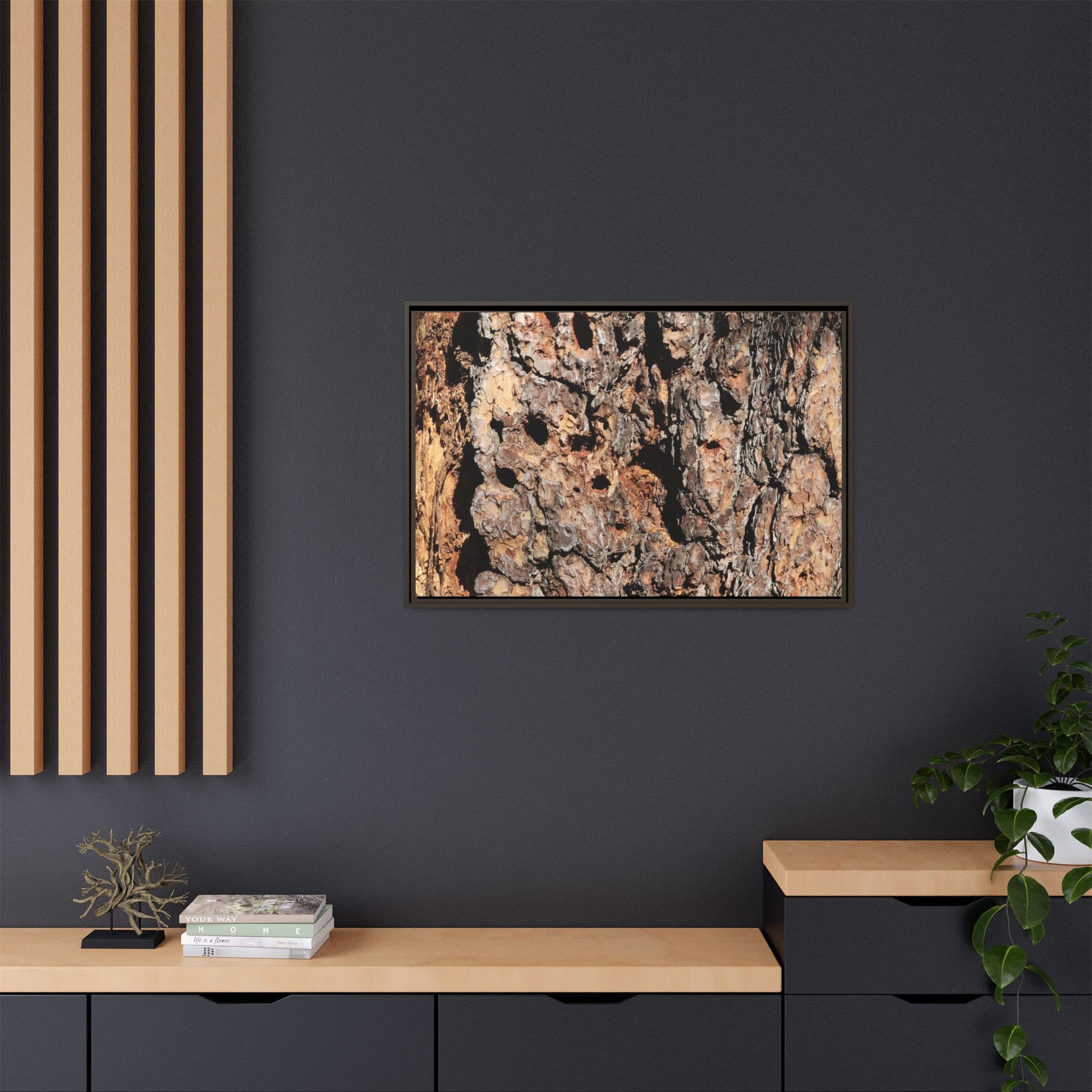 Rugged Rhythms - Unique Stretched Canvas Wall Art - Art By Earth