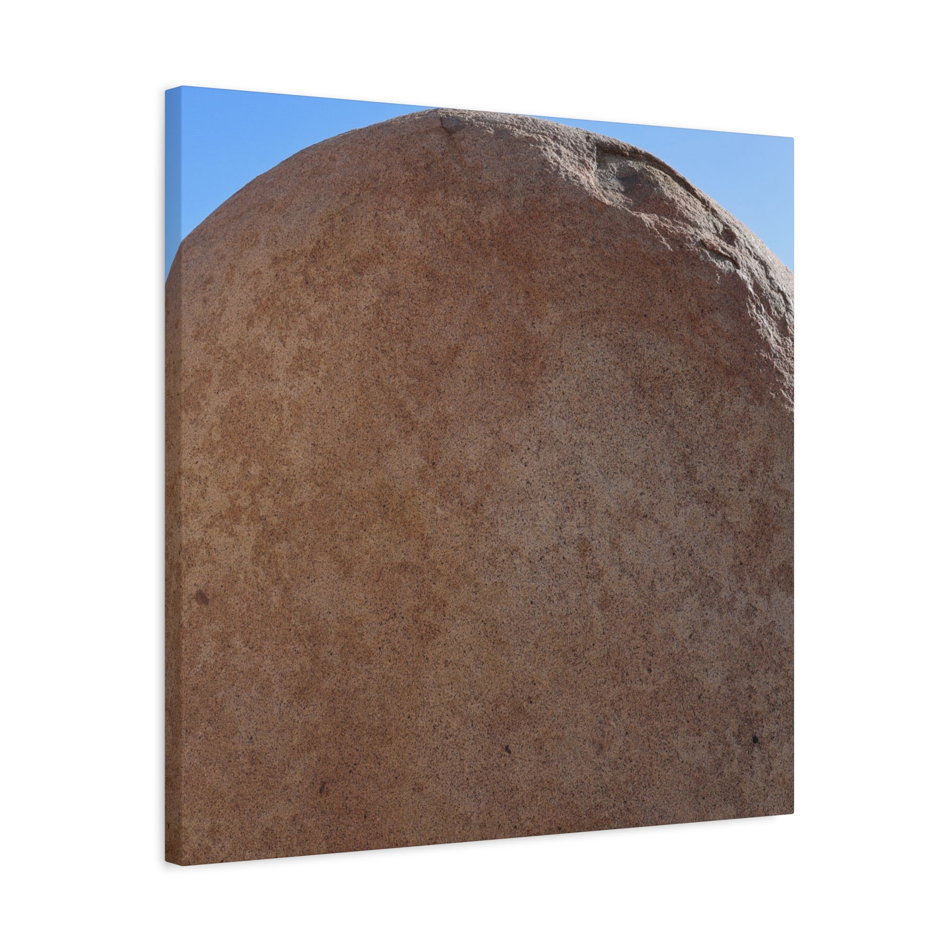 Stone Sphere of Silence - Unique Frameless Canvas Wall Art - Art By Earth