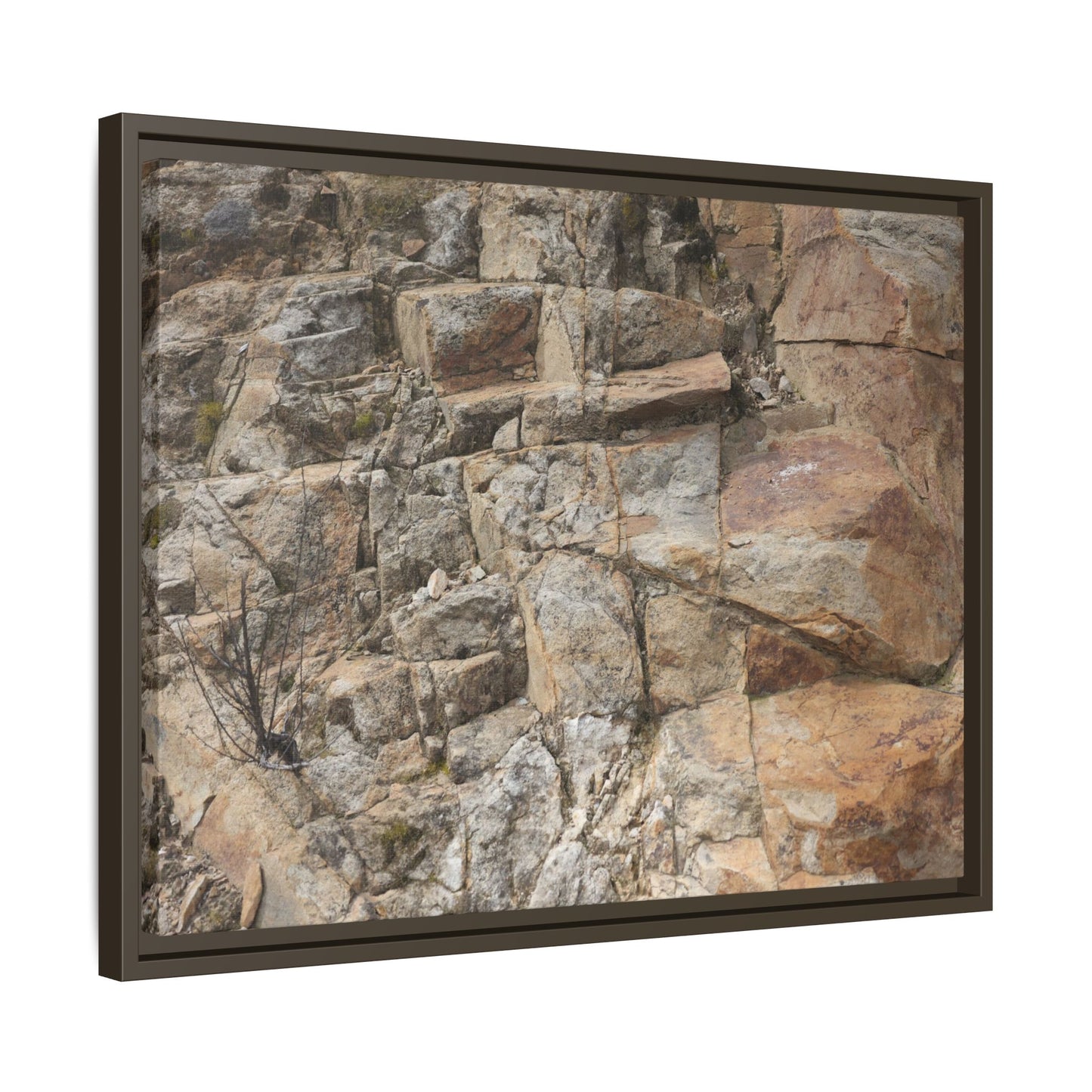 Sandstone Symphony - Unique Stretched Canvas Wall Art - Art By Earth