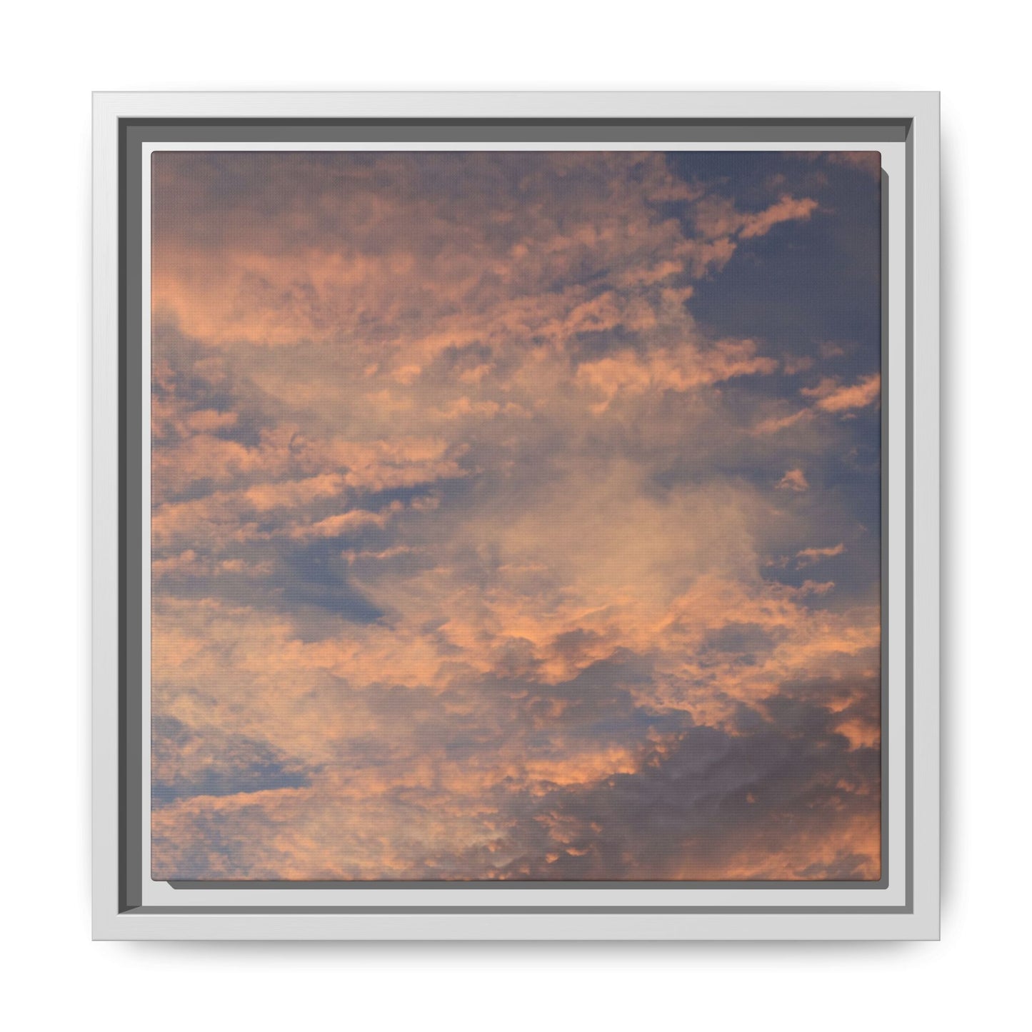 Sunset's Ethereal Canvas - Unique Stretched Canvas Wall Art - Art By Earth