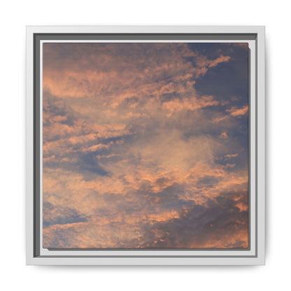 Sunset's Ethereal Canvas - Unique Stretched Canvas Wall Art - Art By Earth