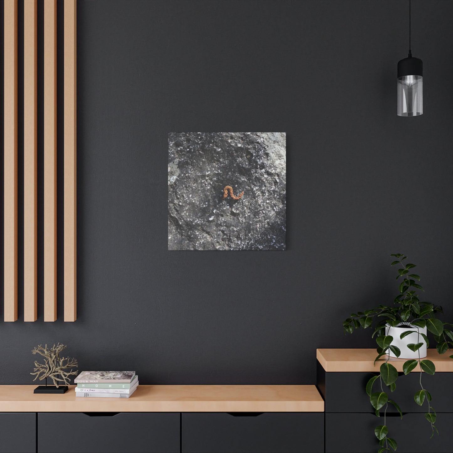 Earthen Serpent - Unique Frameless Canvas Wall Art - Art By Earth