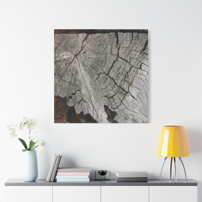 Cracked Memories - Unique Frameless Canvas Wall Art - Art By Earth