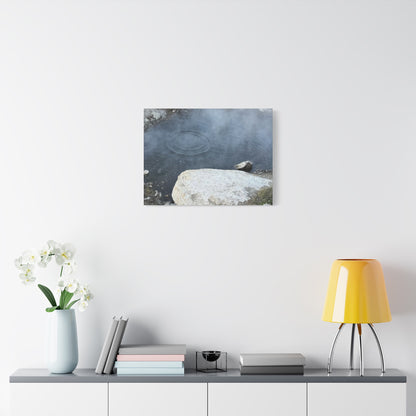 Echoes of Stone and Mist - Unique Frameless Canvas Wall Art