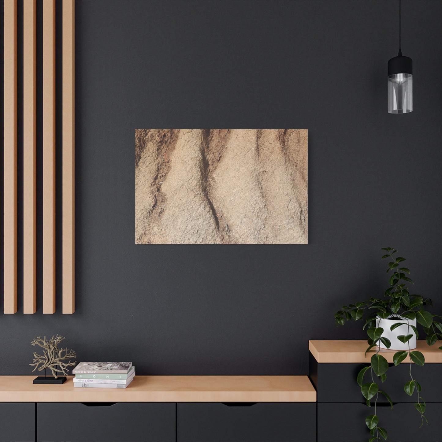 Weathered Earth - Unique Frameless Canvas Wall Art - Art By Earth