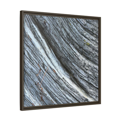 Time's Carved Path - Unique Stretched Canvas Wall Art - Art By Earth