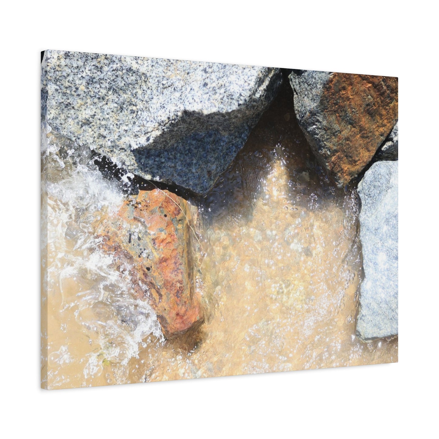 Rocky Embrace - Unique Frameless Canvas Wall Art - Art By Earth