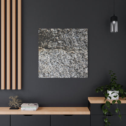 Concrete Texture - Unique Frameless Canvas Wall Art