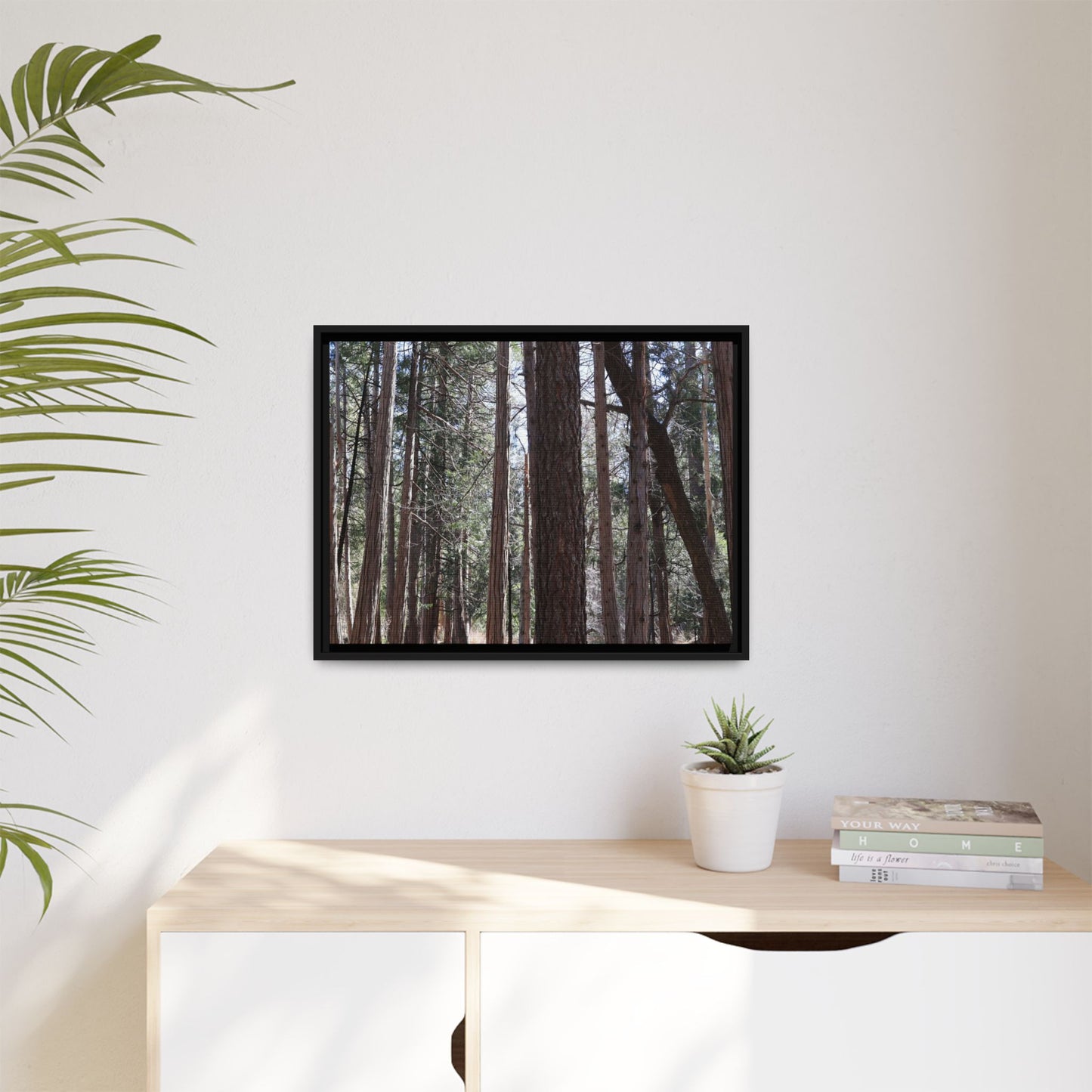 Forest Cathedral - Unique Stretched Canvas Wall Art - Art By Earth