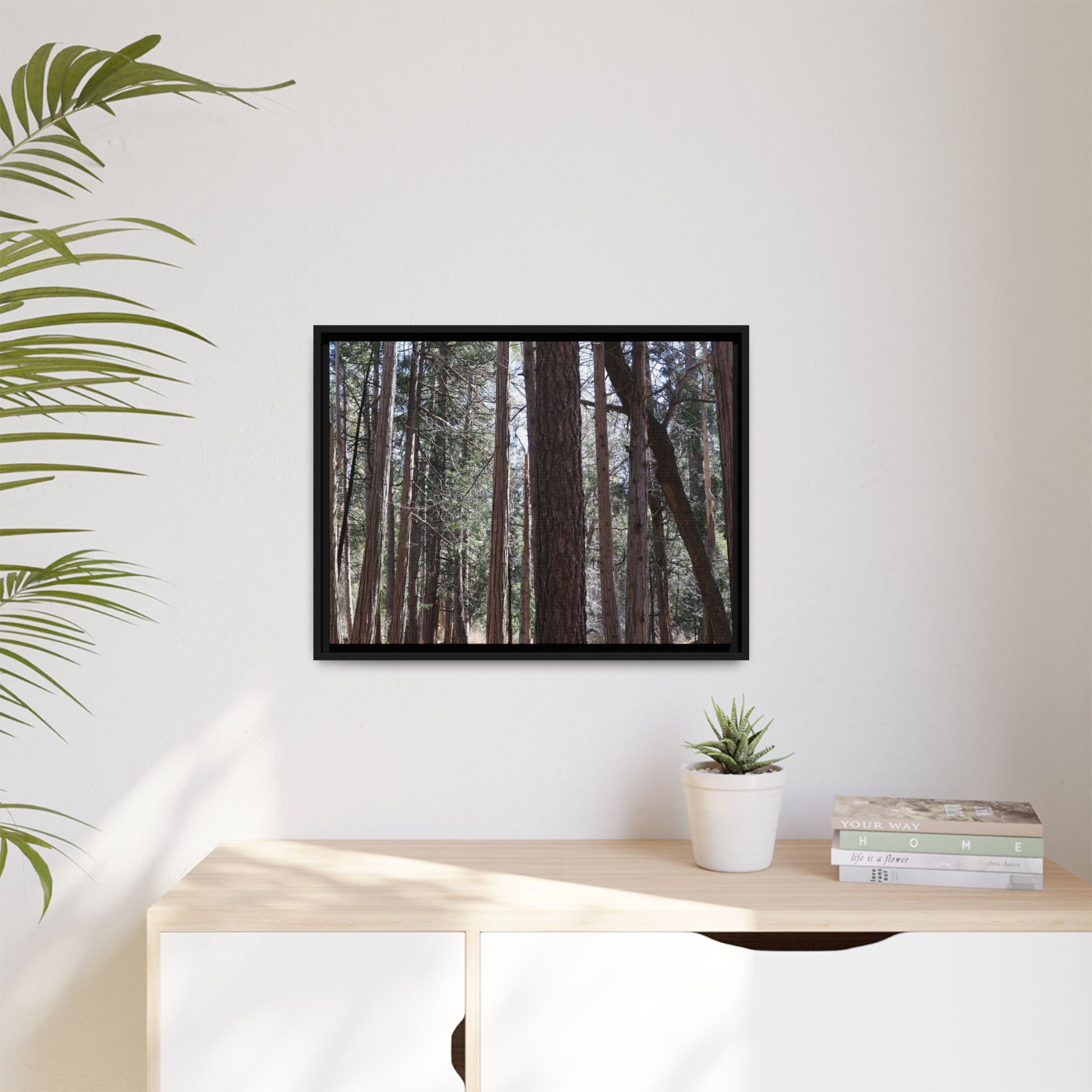Forest Cathedral - Unique Stretched Canvas Wall Art - Art By Earth