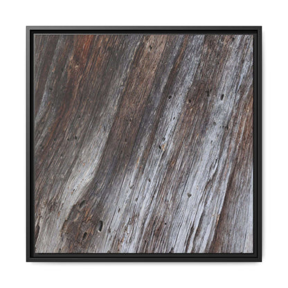 Aged Timber Texture - Unique Stretched Canvas Wall Art - Art By Earth