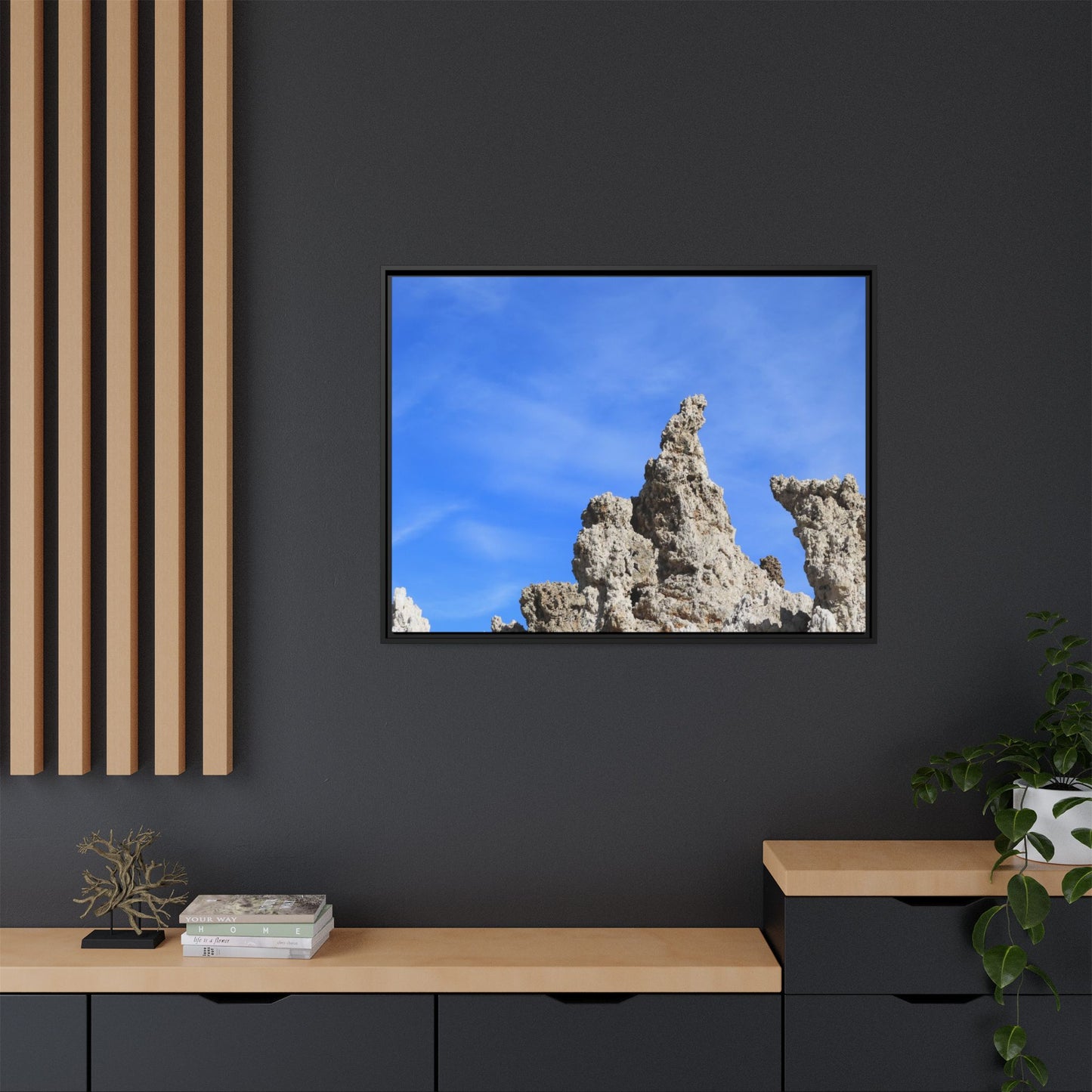 Echoes of Stone - Unique Stretched Canvas Wall Art