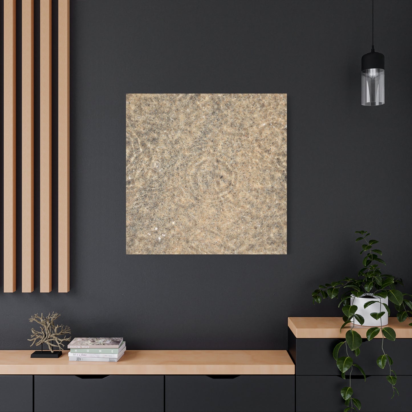 Desert Memory - Unique Frameless Canvas Wall Art - Art By Earth
