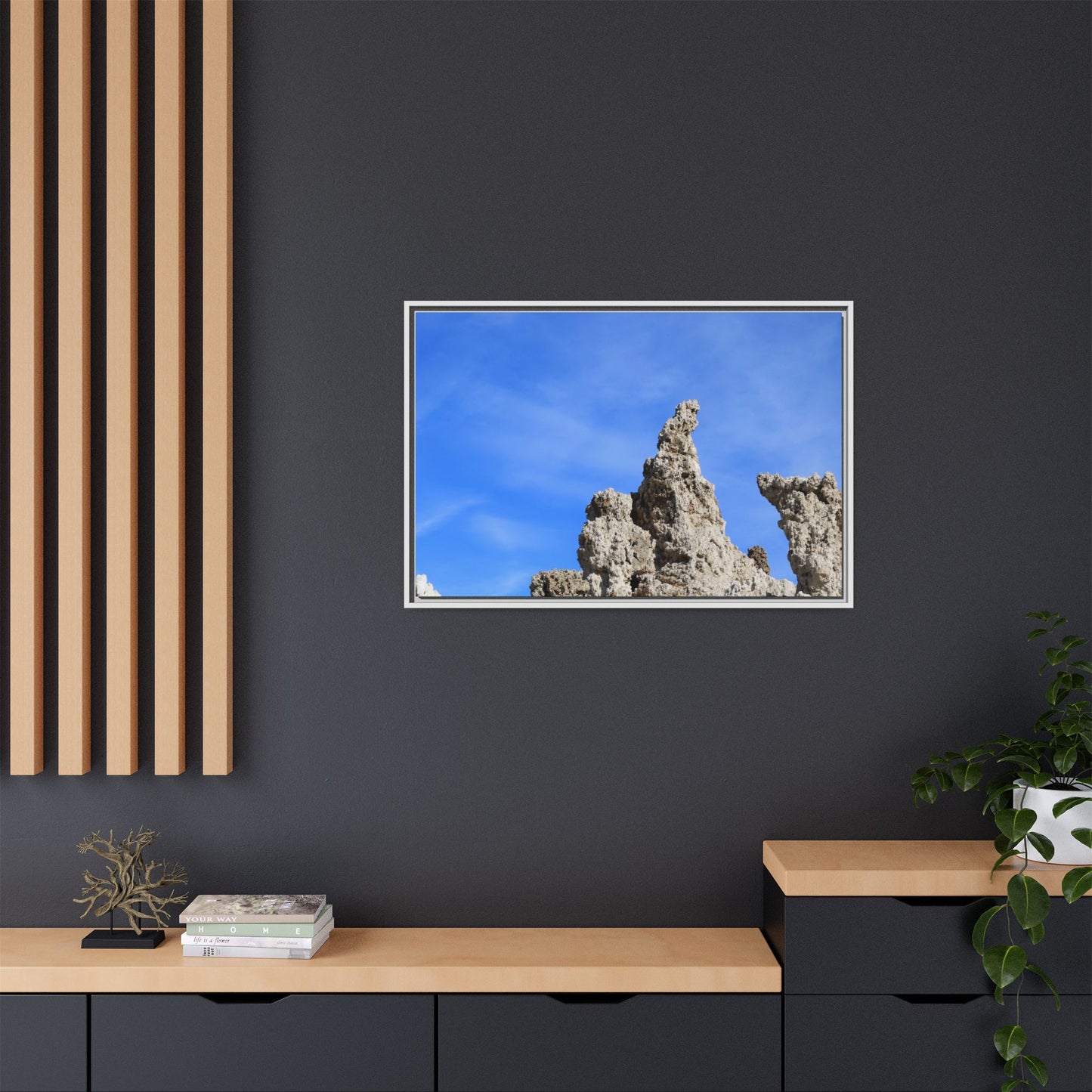 Echoes of Stone - Unique Stretched Canvas Wall Art