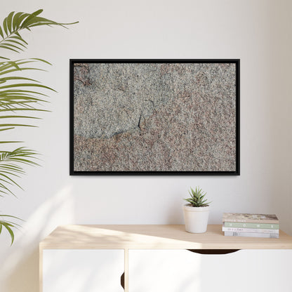 Fissured Stone - Unique Stretched Canvas Wall Art - Art By Earth