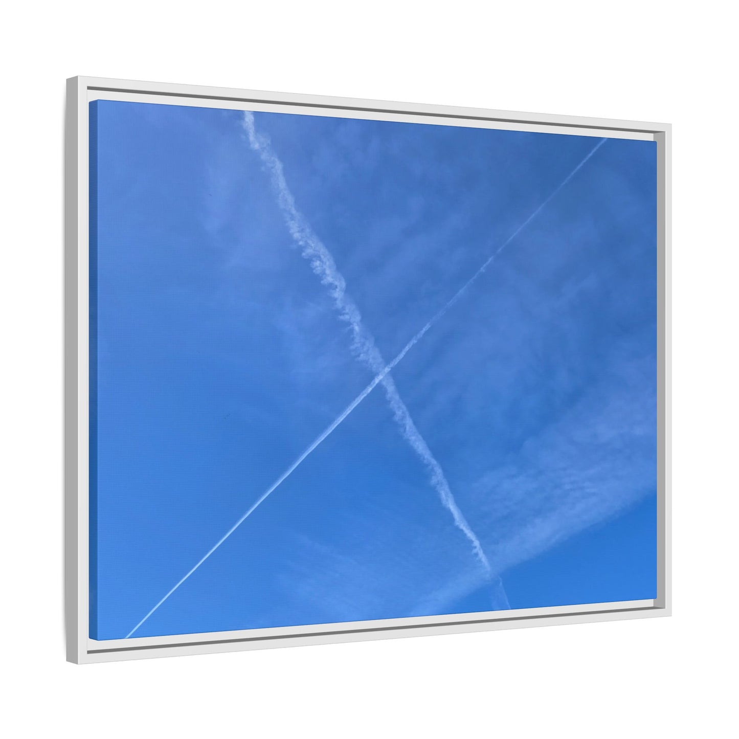 Sky Crossroads - Unique Stretched Canvas Wall Art - Art By Earth