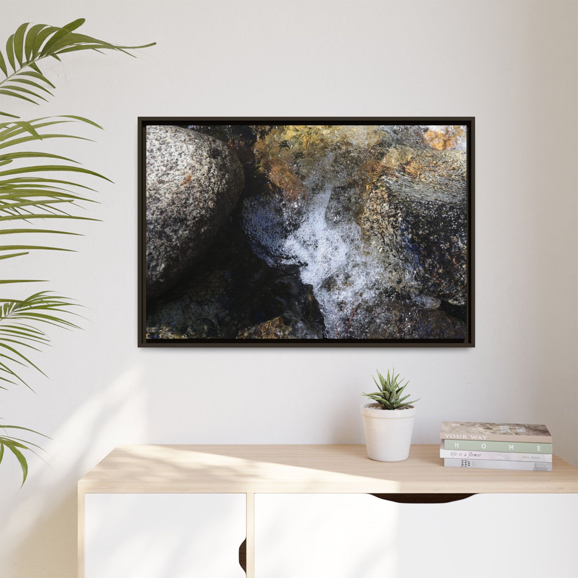 Nature's Turbulence - Unique Stretched Canvas Wall Art - Art By Earth