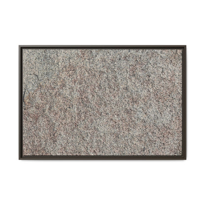 Granular Whispers - Unique Stretched Canvas Wall Art - Art By Earth