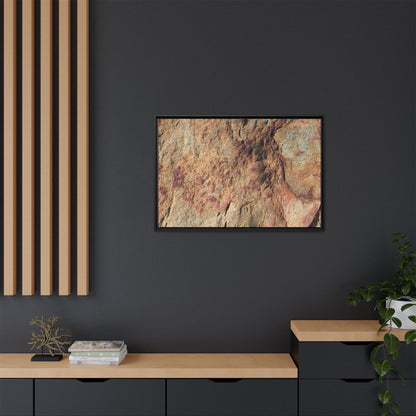 Russet Stone - Unique Stretched Canvas Wall Art - Art By Earth