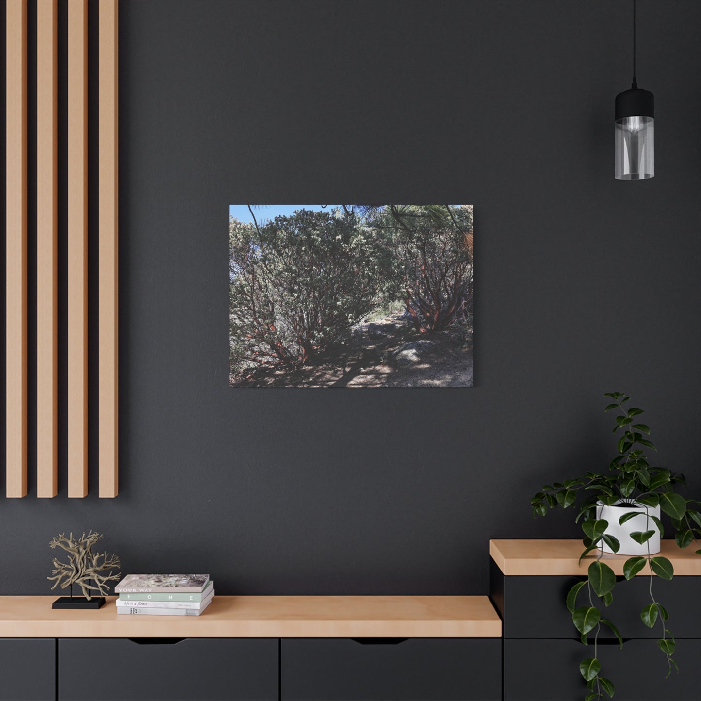 Desert Blooms - Unique Frameless Canvas Wall Art