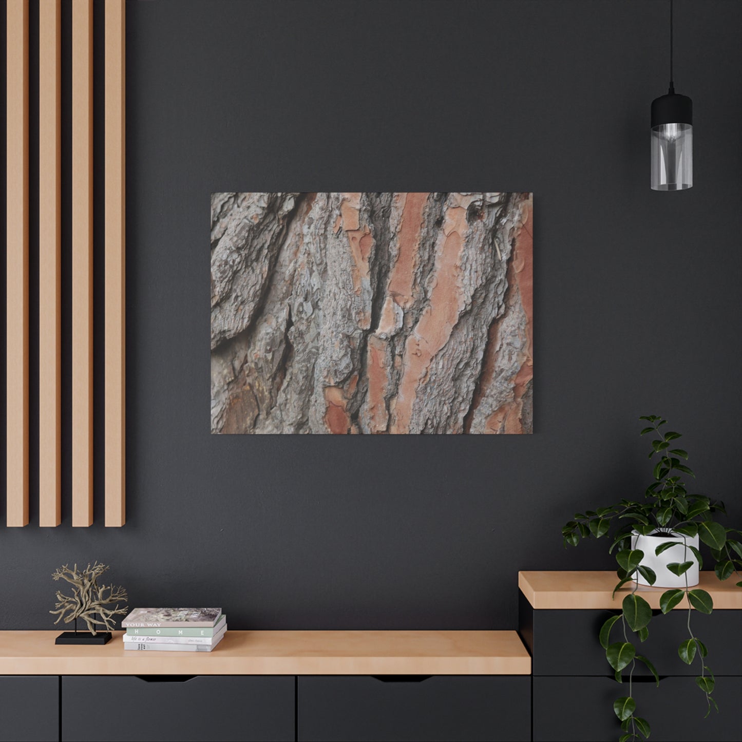 Fractal Landscape - Unique Frameless Canvas Wall Art - Art By Earth