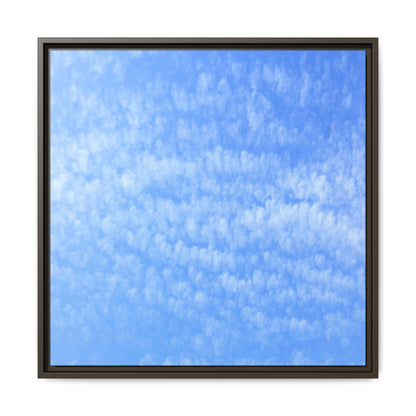 Wispy Blue Dreams - Unique Stretched Canvas Wall Art - Art By Earth