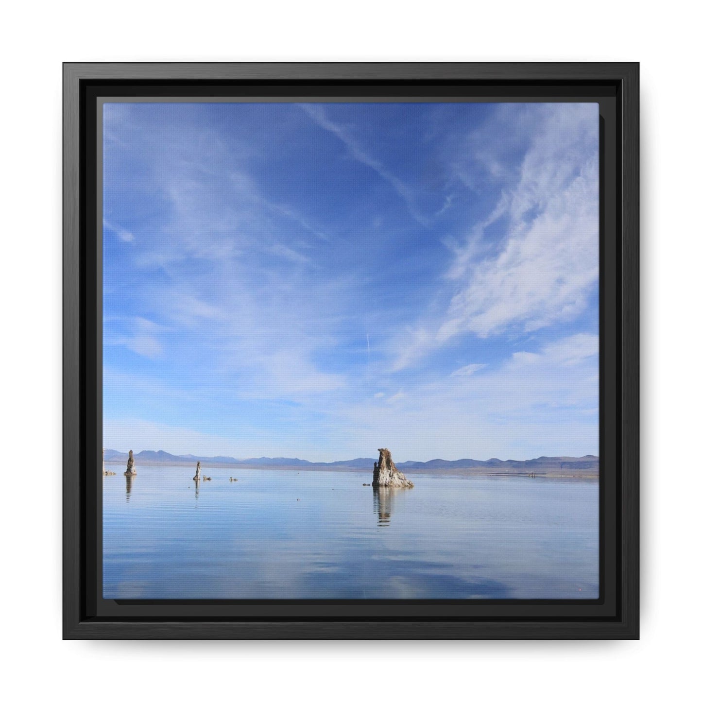 Whispers of Stillness - Unique Stretched Canvas Wall Art