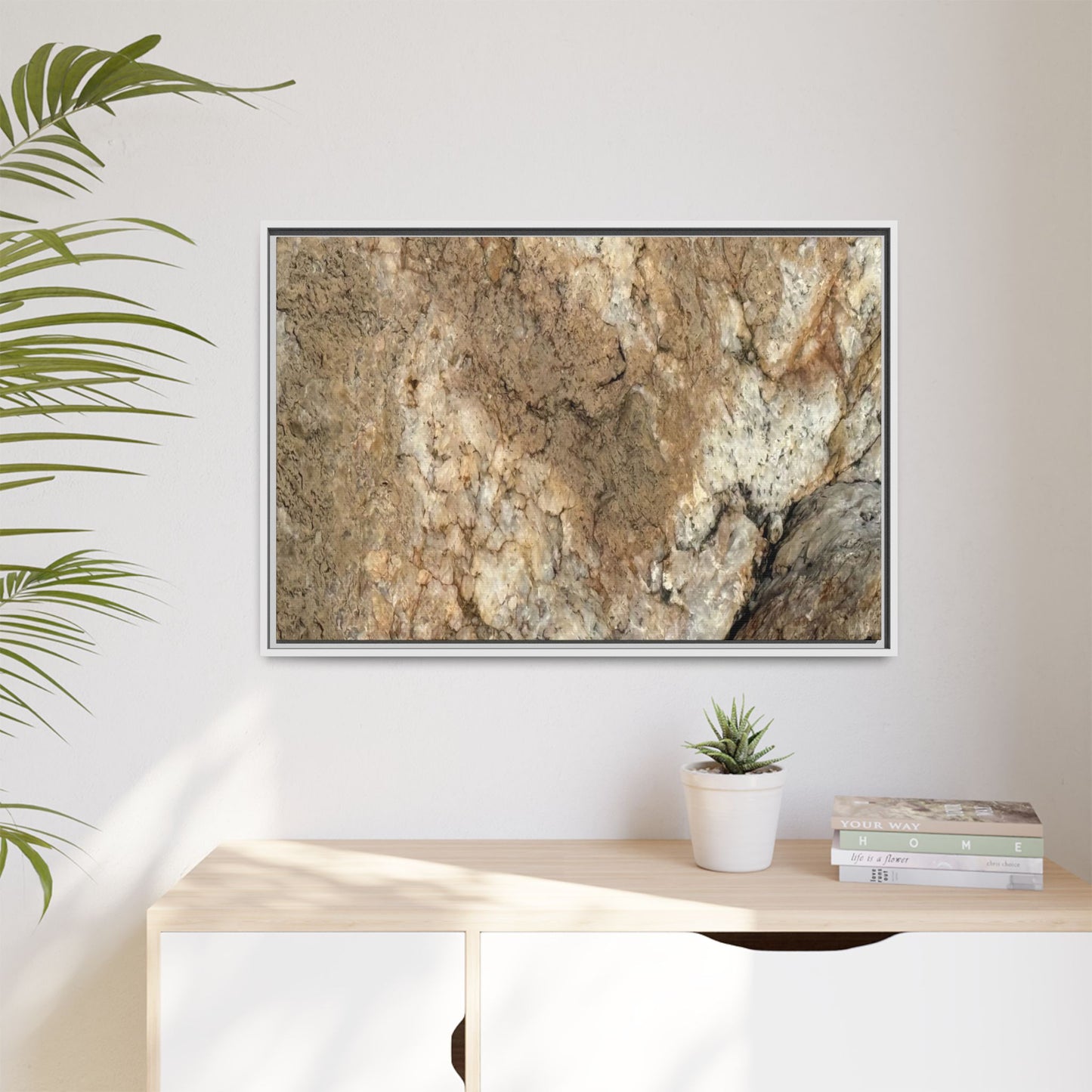 Ancient Stone Wall - Unique Stretched Canvas Wall Art - Art By Earth