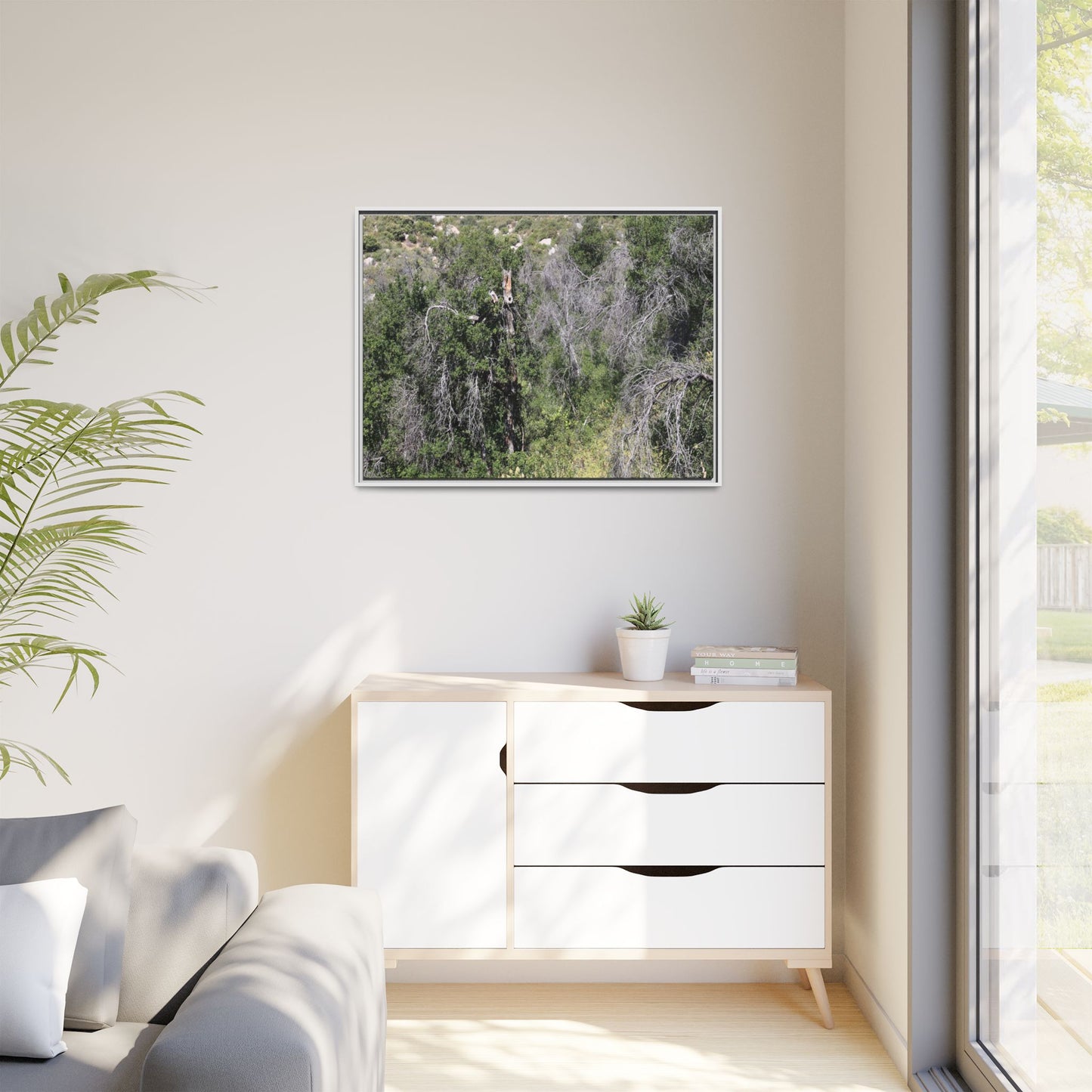 Forest Decline - Unique Stretched Canvas Wall Art