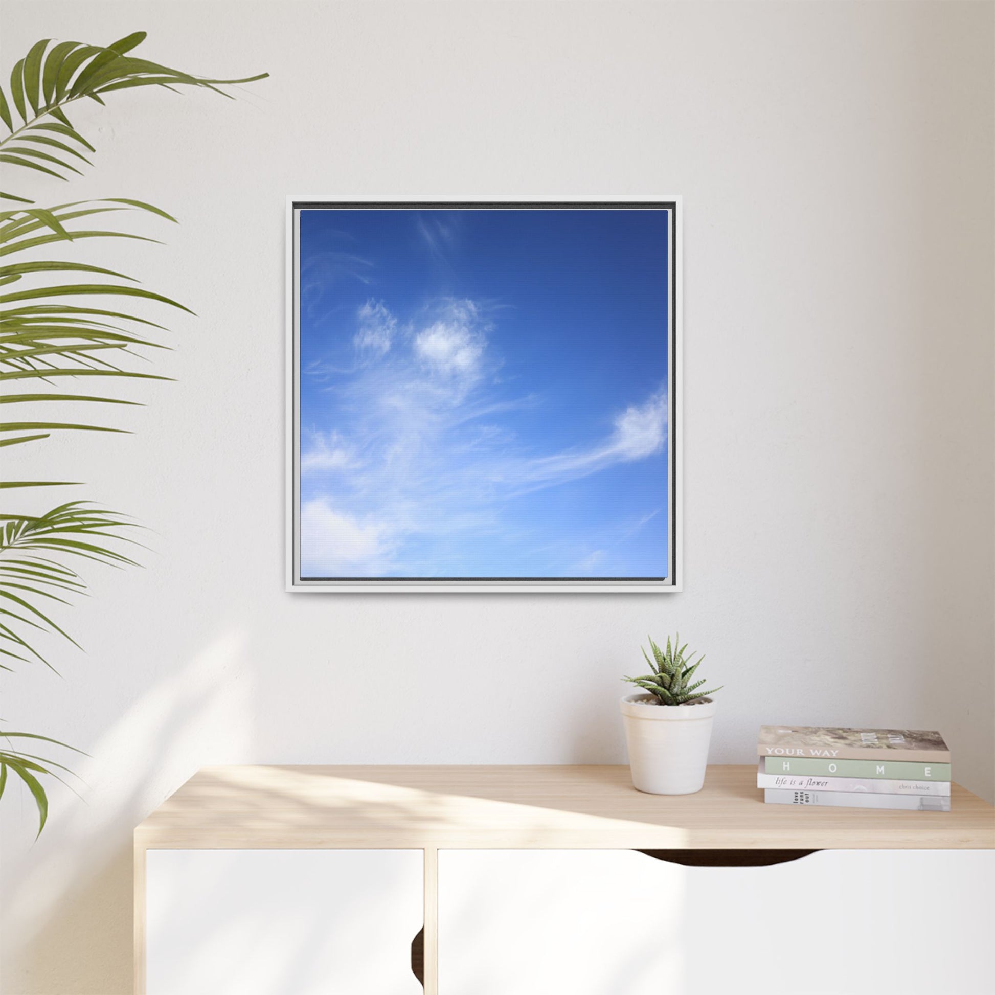 Blue Serenity - Unique Stretched Canvas Wall Art - Art By Earth