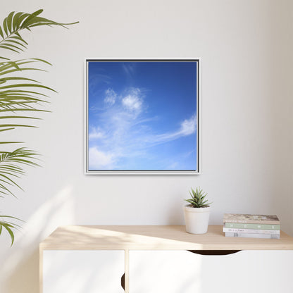 Blue Serenity - Unique Stretched Canvas Wall Art - Art By Earth