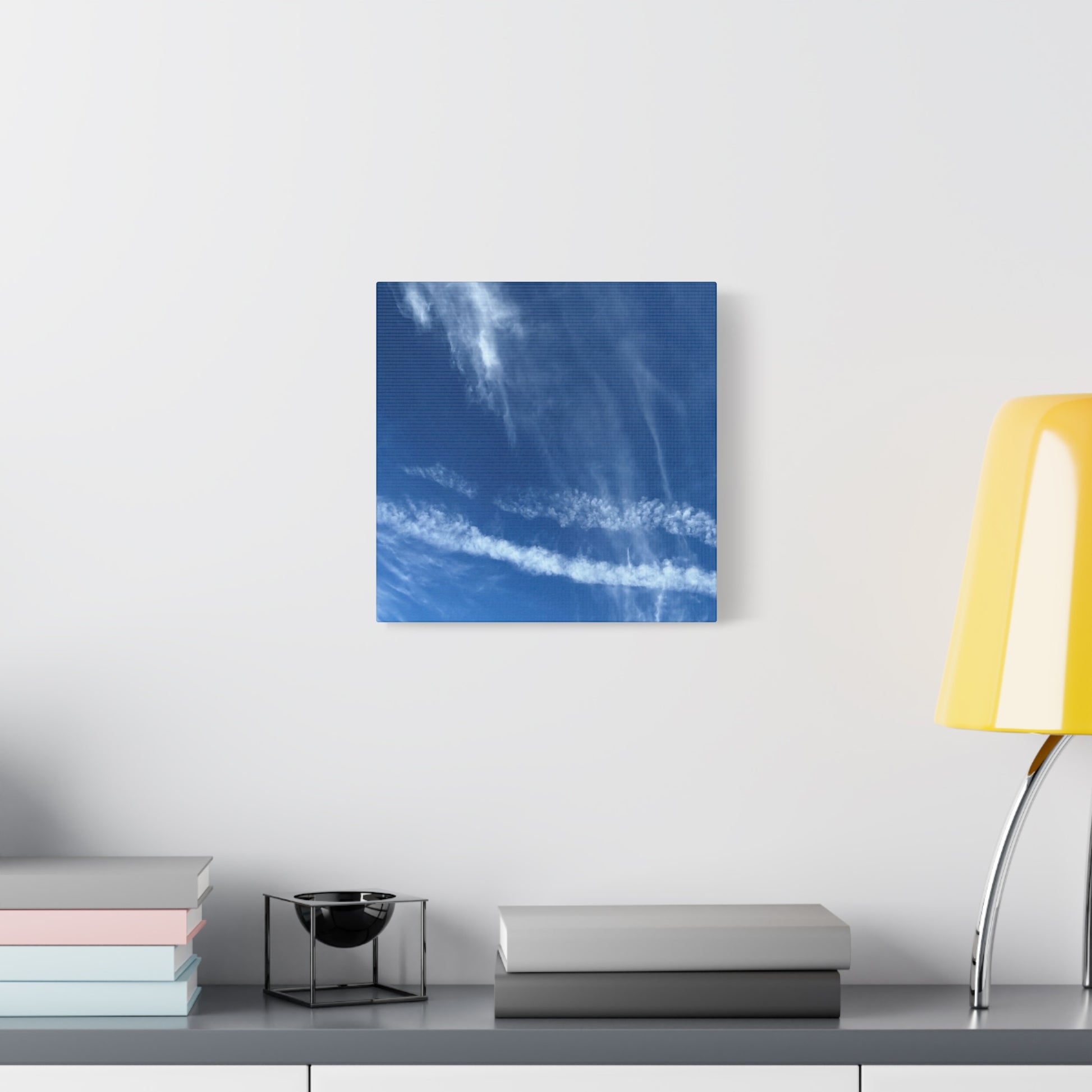Sky's Poetry - Unique Frameless Canvas Wall Art - Art By Earth