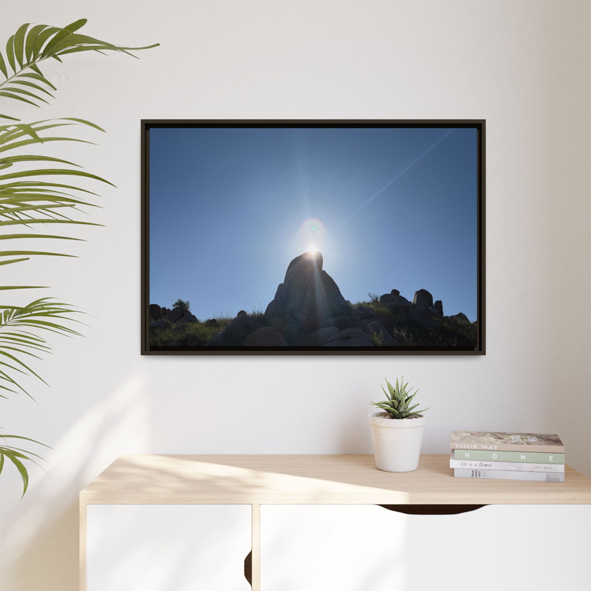 Sunburst - Unique Stretched Canvas Wall Art - Art By Earth