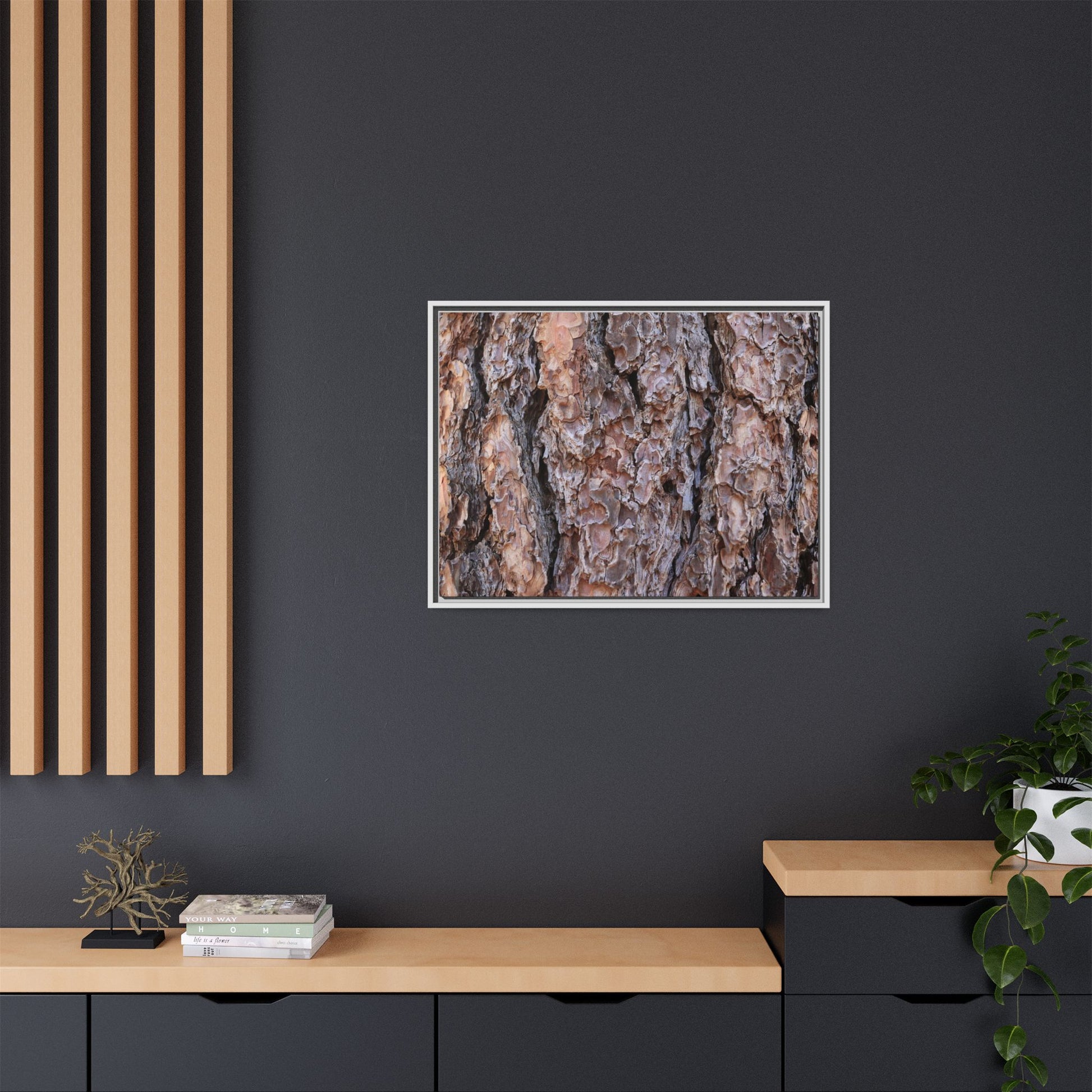 Layered Textures - Unique Stretched Canvas Wall Art - Art By Earth