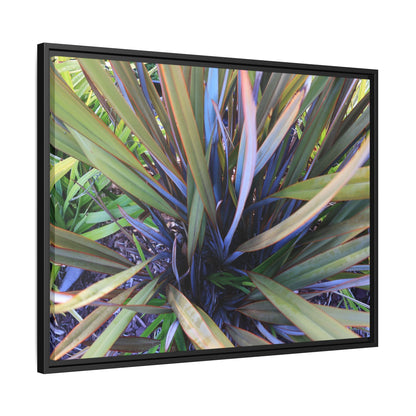 Radiant Leaves - Unique Stretched Canvas Wall Art - Art By Earth