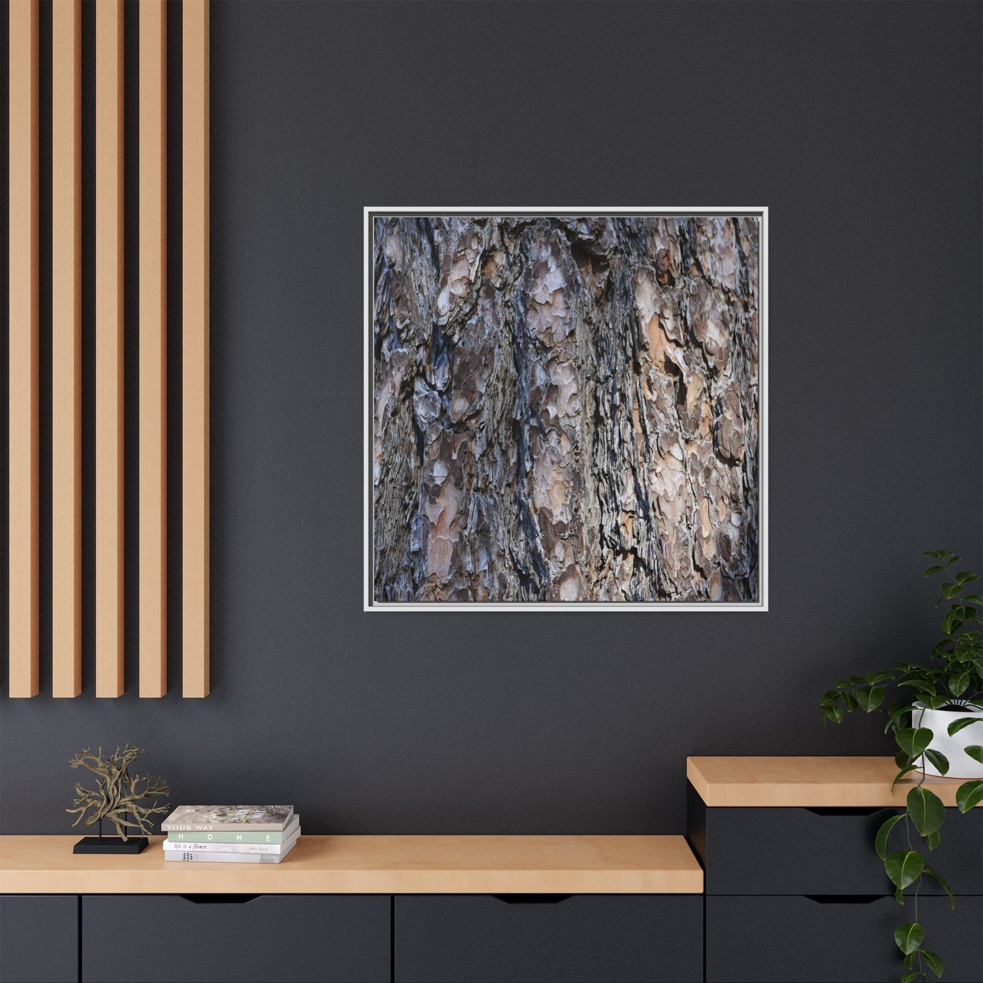 Weathered Patterns - Unique Stretched Canvas Wall Art - Art By Earth